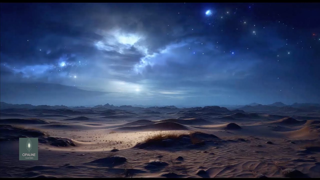 Steady Desert Winds to Sleep Through the Night (10 Hours, Dark Screen)
