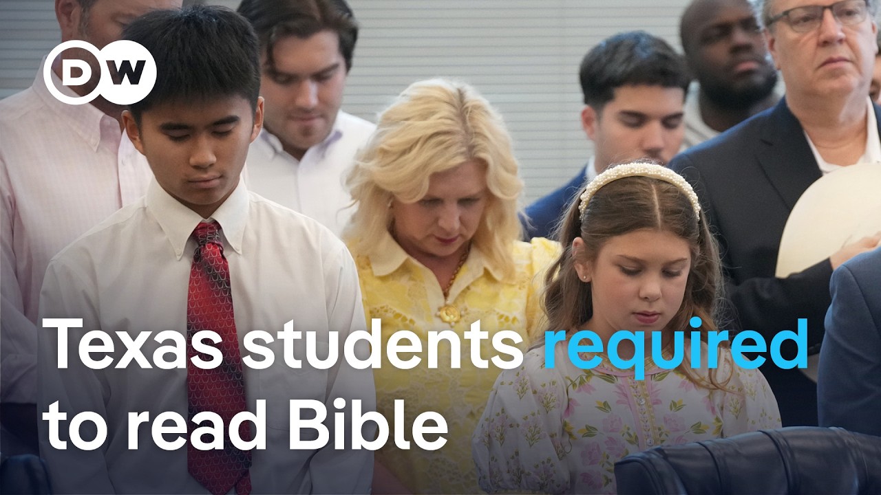Texas to require public school students to read Bible stories | DW News