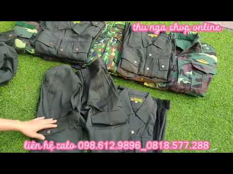 Video chia sẻ chi tiết bộ quần áo hè cảnh sát cơ động, liên... - youtube