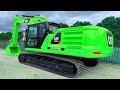 Xe cần cẩu CAT 320B múc đất cho xe o tô tải chở đất | Amazing Excavator Working