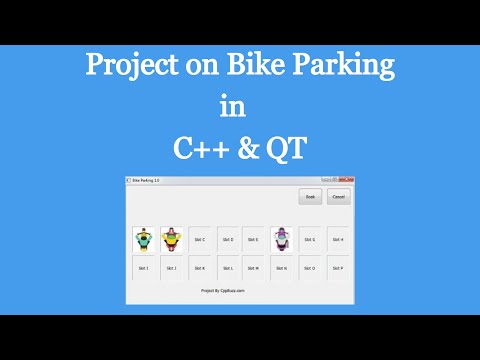 C++ GUI project on Bike Parking