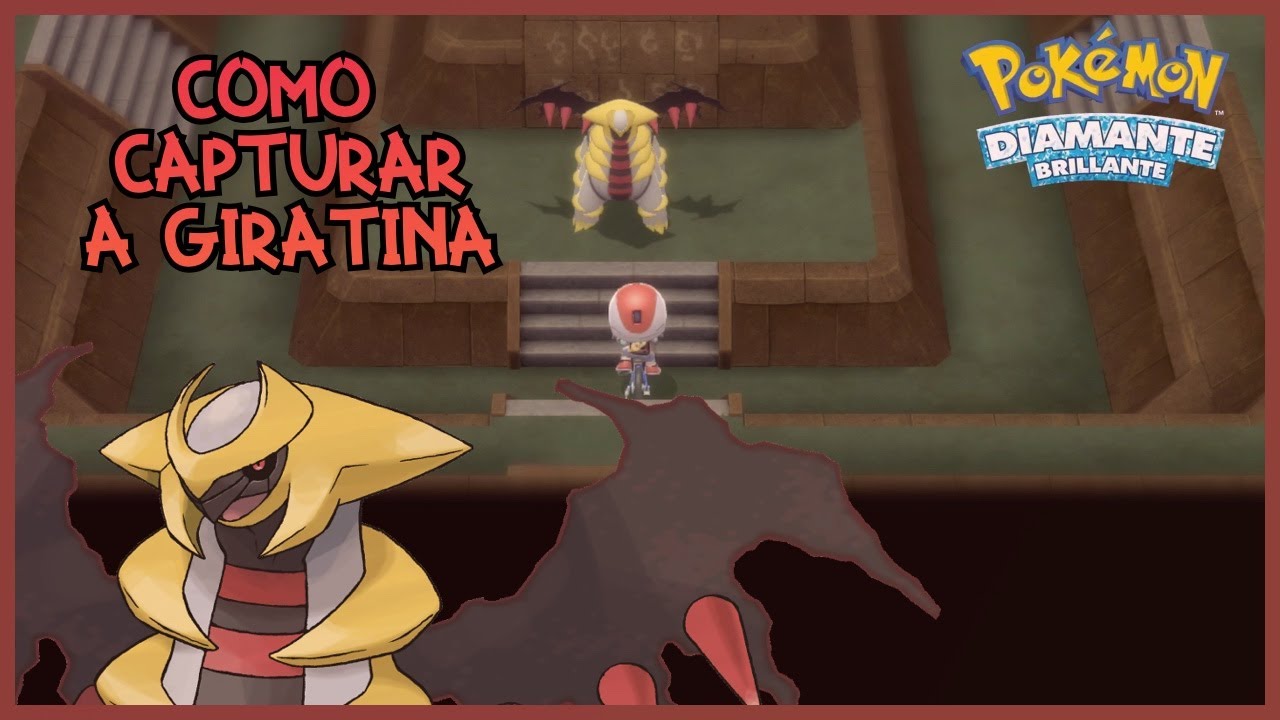 Como Capturar A GIRATINA En Pokemon Diamante Brillante Y Perla