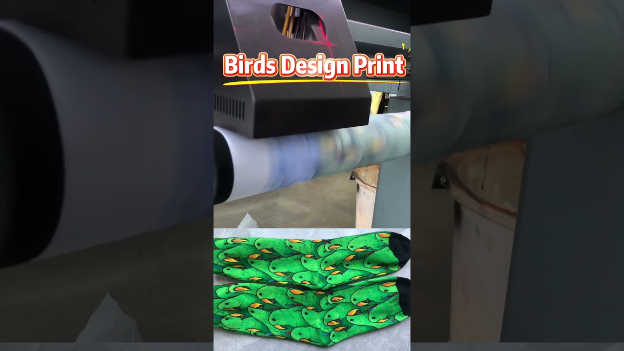 Sock printing machine 