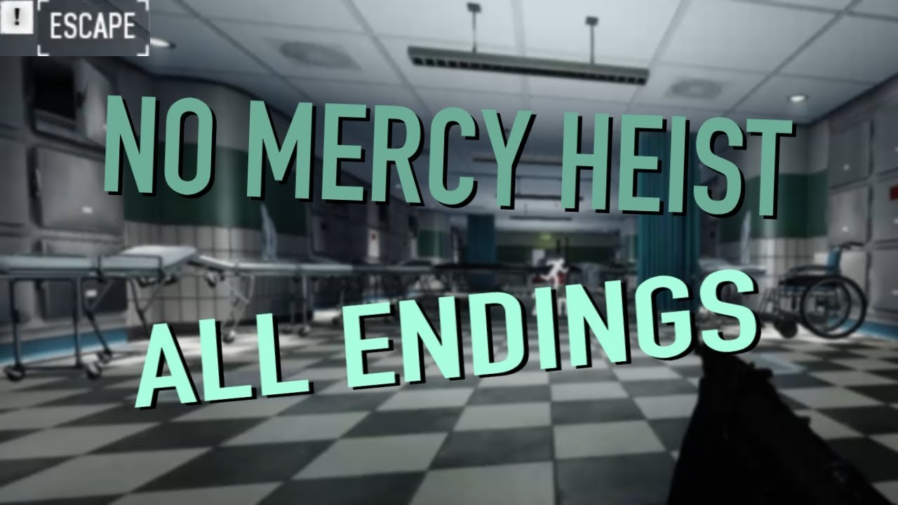 PAYDAY 2 ALL ESCAPE ENDINGS in No Mercy heist! YouTube