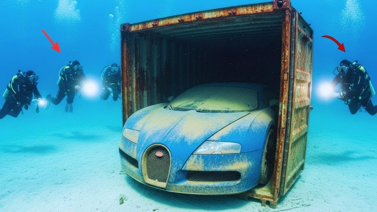 We Found a Blue Bugatti at the Bottom of the Ocean