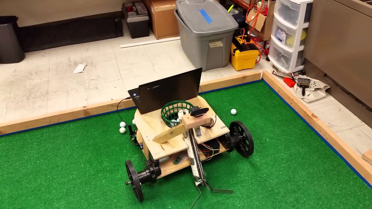 Automated Golfball Robot YouTube