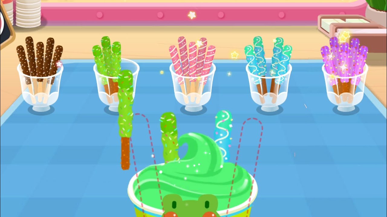 Jogando Jogos de fazer sorvete 🍨🍦 Playing Ice Cream Games - YouTube