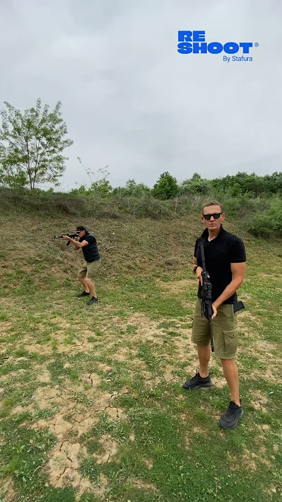 AK and AR Working Together✊ #ak #ar #shooting #review #reshoot