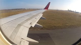 Takeoff From Berlin To Copenhagen With Air Berlin 737-800 D-Abbk