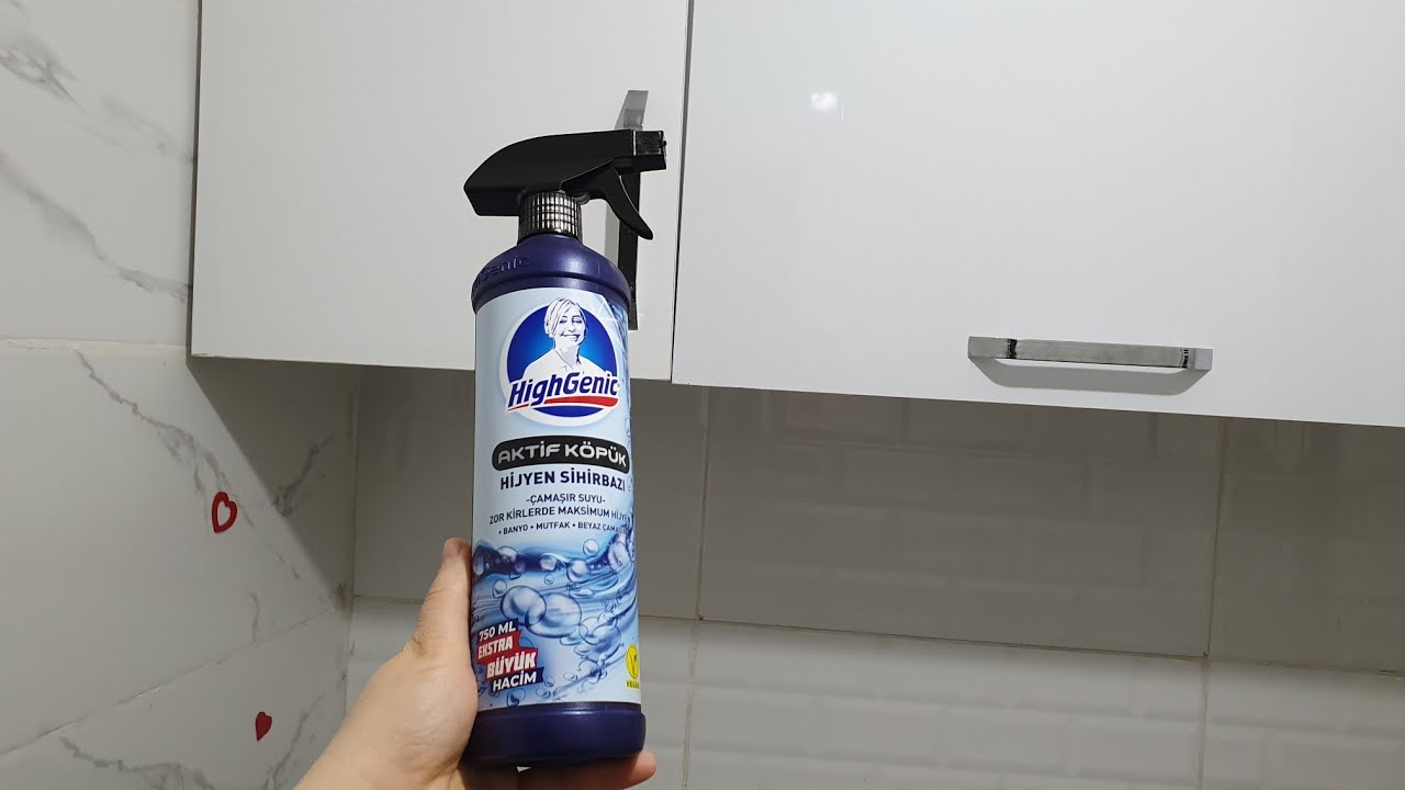 bu urun bir harika mutfak dolaplari yepyeni parlak oluyor highgenic hijyen sihirbazi mutfak youtube