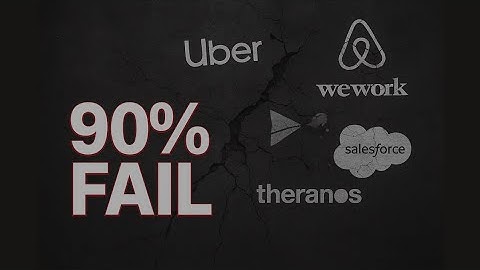 Why 90% of startups fail