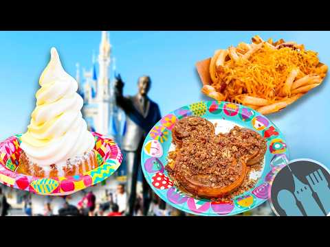 We Tried EVERY Snack in Magic Kingdom Here's What's Actually Worth It