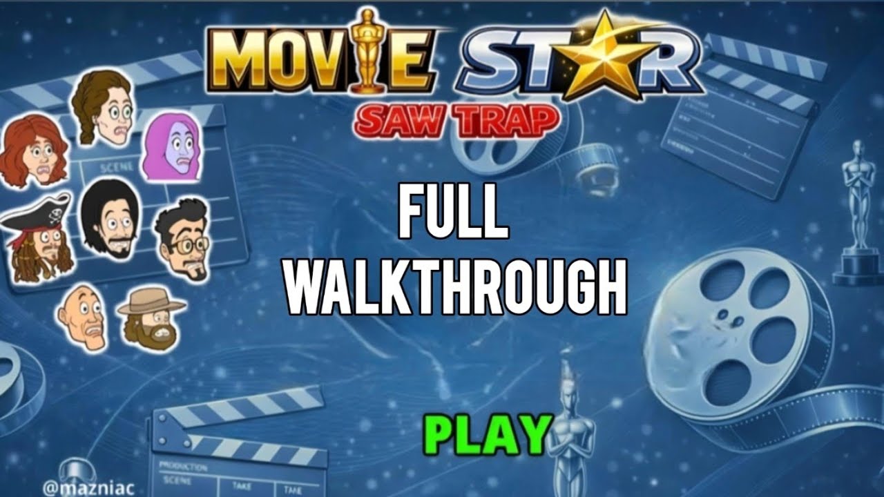 Movie Star Saw Trap Full Walkthrough