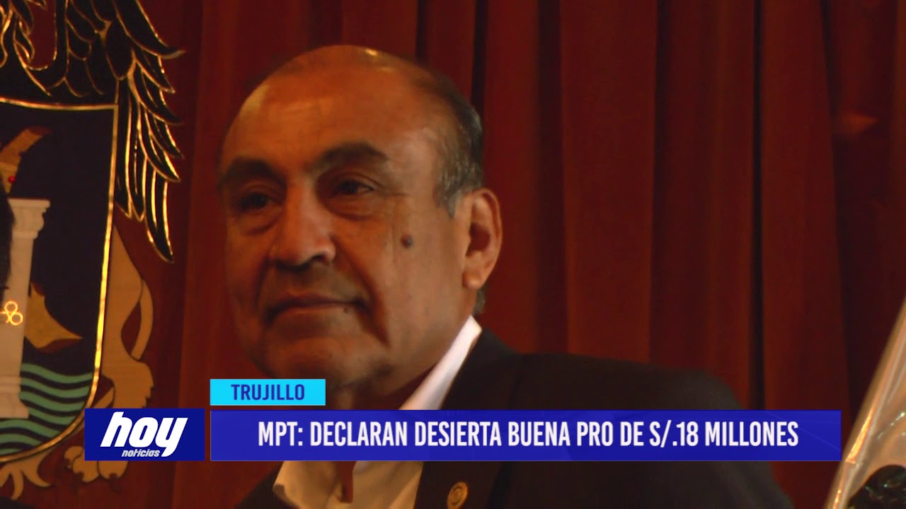 videos peruanos comicos MPT: Declaran desierta buena pro de S/. 18 millones