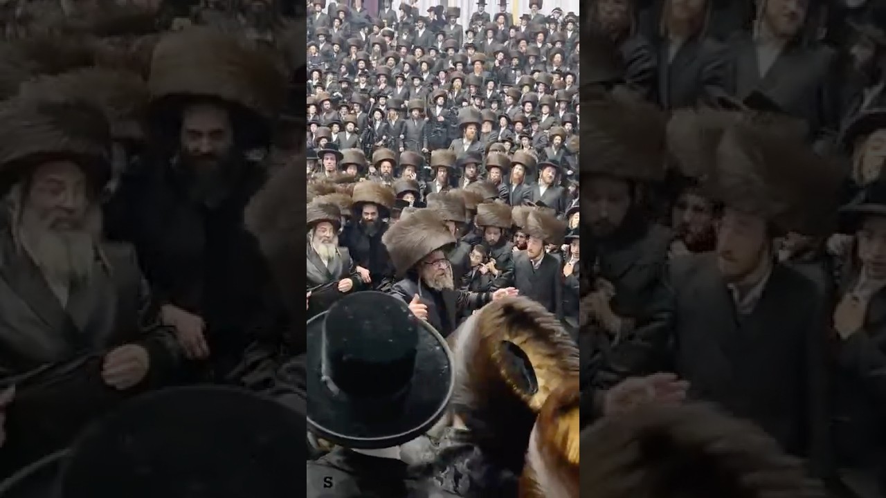 Wedding of Satmar Rebbe’s first great grandchild