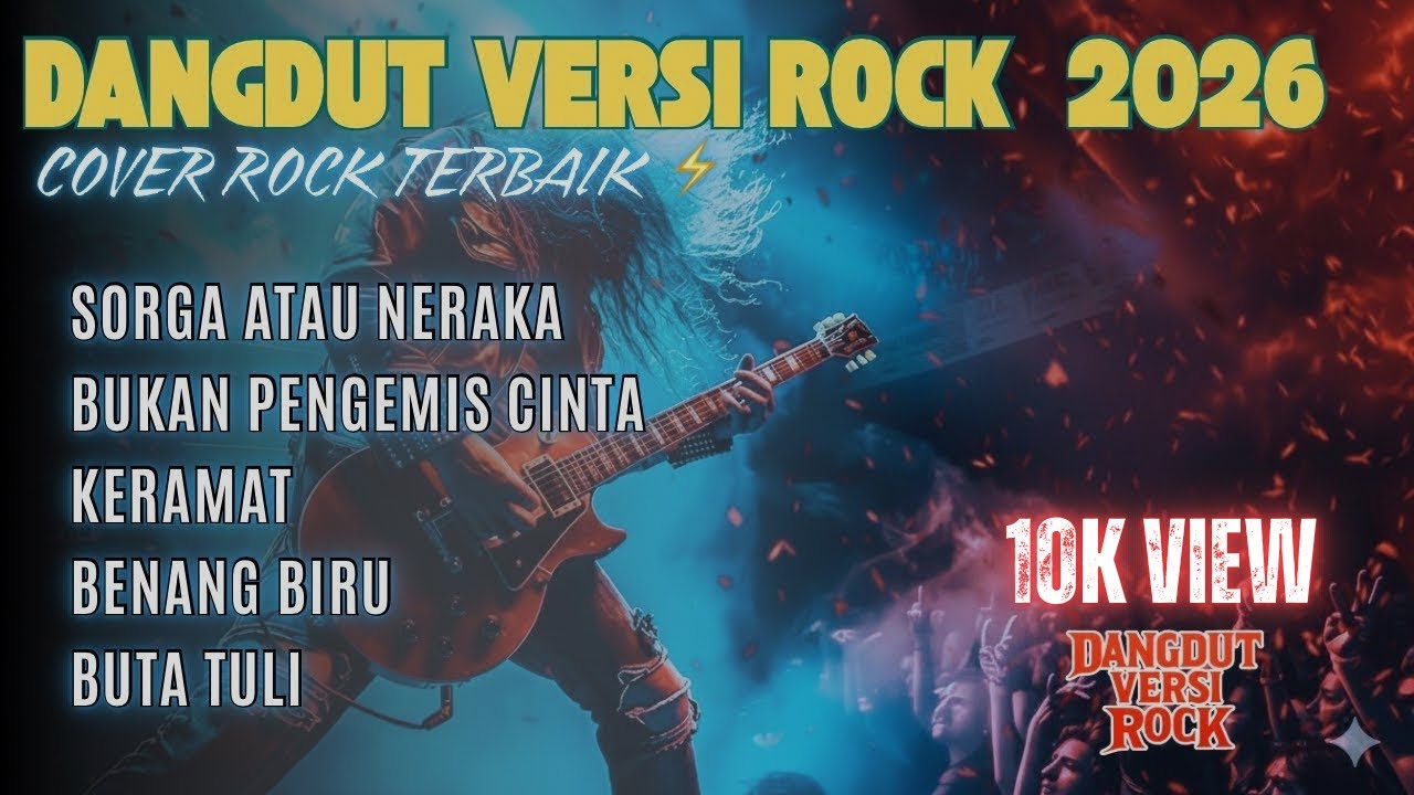 KUMPULAN DANGDUT ROCK HITS 2026 🔥 Cover Rock & Metal Terbaik Indonesia | Dzik Media Music