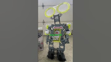Meccano Super Construction Set #meccano #robot #humanoides #usa #shorts #meccanoid #humanoidrobot
