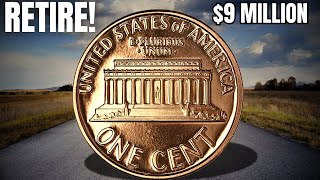 RETIRE IF YOU FIND VERY EXPENSIVE USA LINCOLN PENNIES WORTH MILLIONS!
