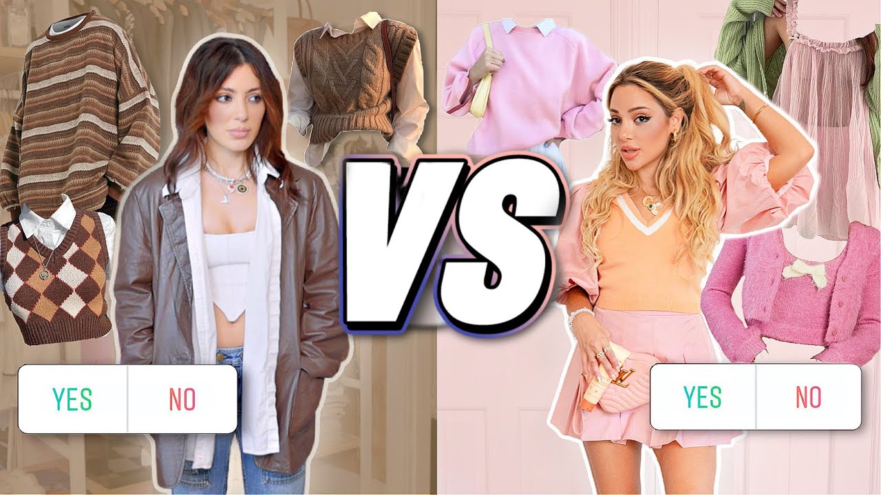 Styling Summer Clothes into Fall 2021 Outfits Challenge: SISTER vs SISTER