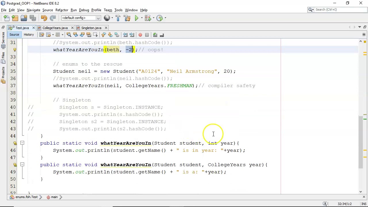 When and how to use Enums in Java YouTube