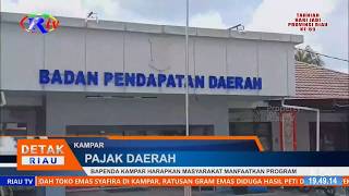 Bapenda Kampar Harapkan Masyarakat Manfaatkan Program