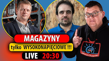 Magazyny WYSOKONAPIĘCIOWE z samochodu ? - Piotr Bugdał ⛔LIVE - 20:30⛔POMPA CIEPŁA i PV