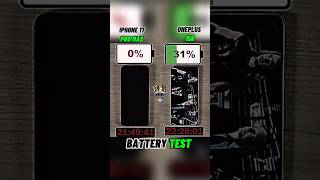 IPHONE 17 PRO MAX VS ONEPLUS 15R BATTERY🔋 TEST!!☠️ #iPhone17#OnePlus15R#BatteryTest#SmartphoneBattle