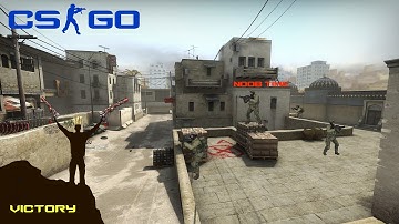 CS:GO ★ 1vs4 Ninja defuse ★ Crazy Victory #1 [FULL HD + 60fps]