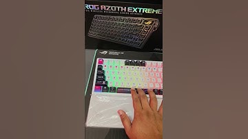 Rog Azoth X beautiful keyboard #asus #gaming #gamingpc #keyboard