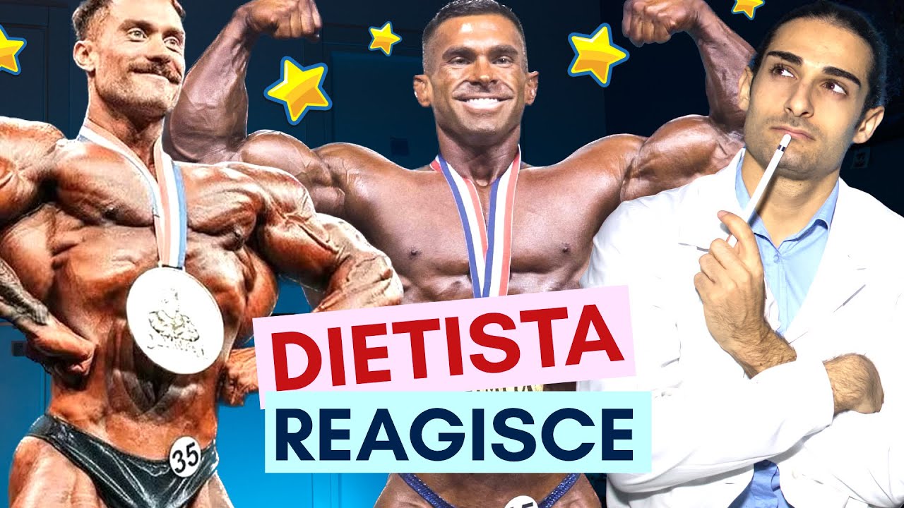 Come Mangiano i Vicintori di Mr. Olympia? (Dietista Reagisce Ai Full Day Of Eating)