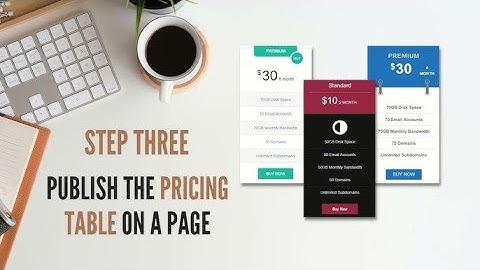 How to Add Responsive Pricing Tables to WordPress Using Supsystic