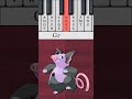 Spoink and Grumpig turned into a musical jingle! #pokemon #piano #jingle
