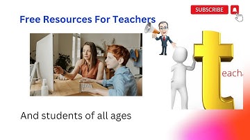 Free Resources For Teachers & Students (eLearning videos, Worksheets, & More 2024)