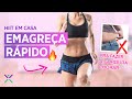 HIIT EM CASA PARA EMAGRECER RÁPIDO - 12 Minutos