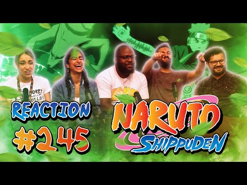 Naruto Shippuden - Episode 245 The Next Challenge! Naruto vs. The Nine Tails - Group Reaction