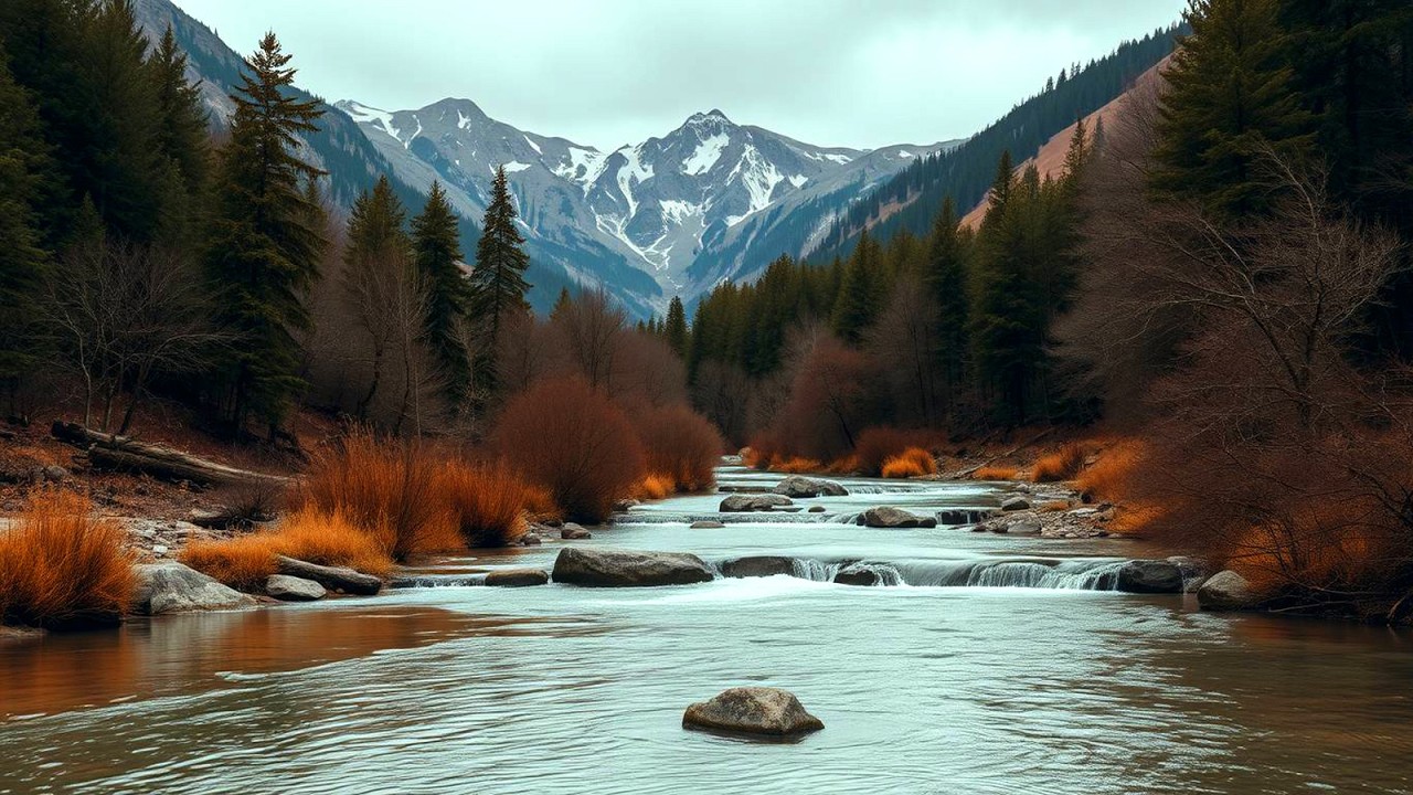 Pure River Flow Sounds 💦 | Perfect Background for Sleep & Study ...