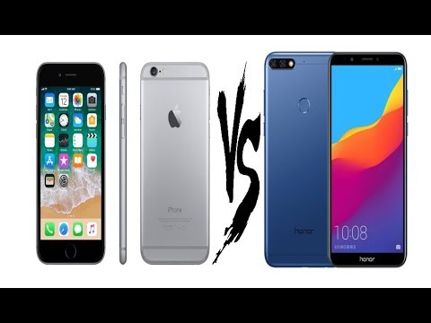 Apple Iphone 6 vs Huawei Honor 7C  Speed Test Comparison | Real Test - In 2018