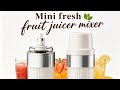 Mini fresh fruit juice mixer
