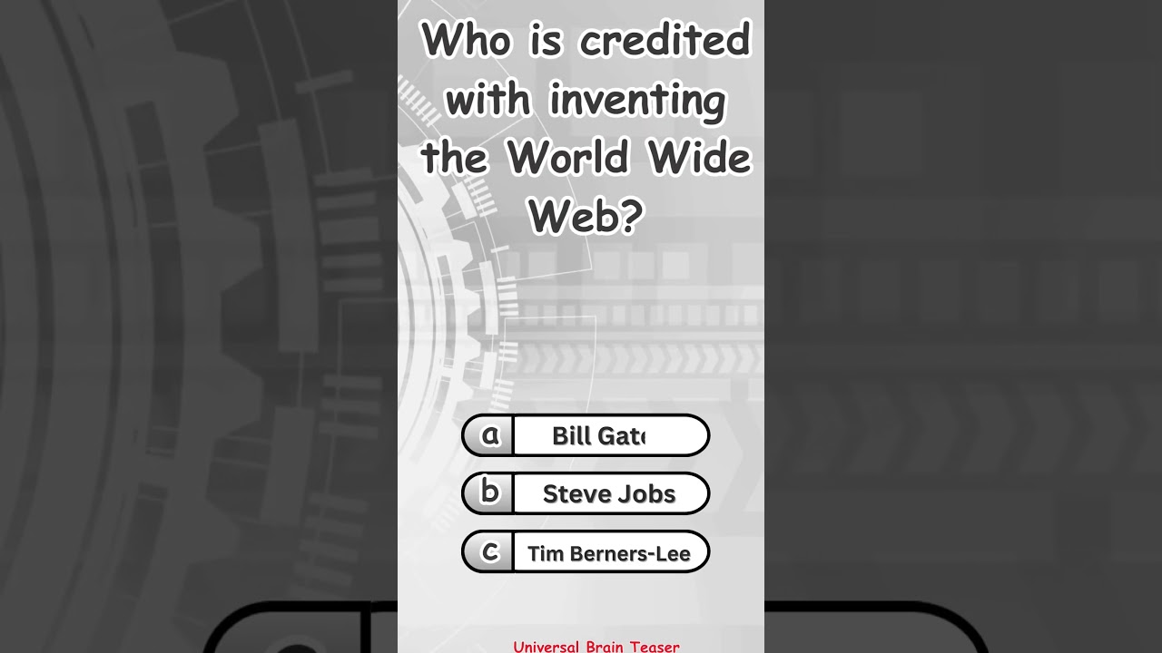 Quiz for Tech Enthusiasts I MCQ Quiz I G.K Quiz. 🤔 🤯 