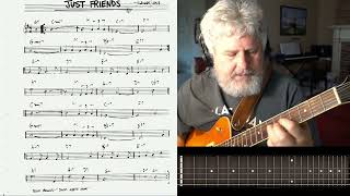 Ep.102 Just Friends (Learn to Play Chord Melody) Jazz Guitar Lesson