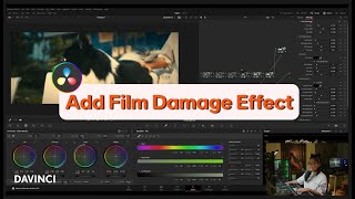Hiệu ứng Film Cũ với Film Damage Effect| TiGod with DaVinci Resolve Studio screenshot 3