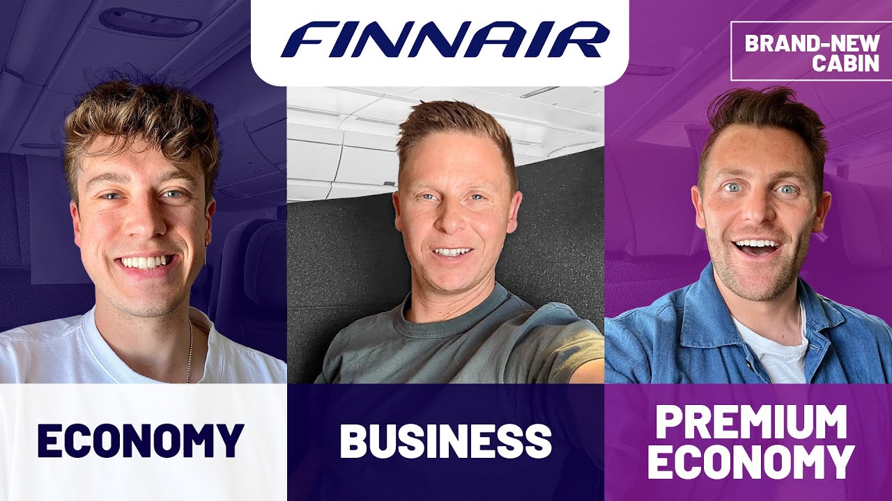 NEW REVOLUTIONARY BUSINESS CLASS | FINNAIR Economy vs Premium vs Business Class Battle