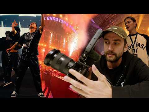 Backstage filmen bij Luuk & Jeroen van der Boom in AHOY Rotterdam