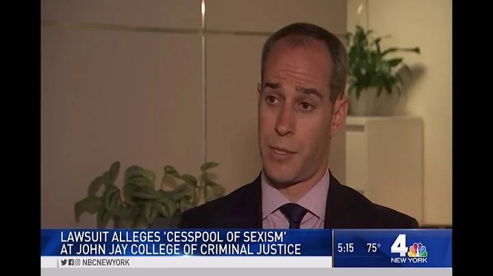 John Jay College Faces Sexual Misconduct Title IX Lawsuit - David Gottlieb on NBC4 New York 6/11/19