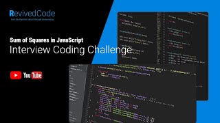 Sum of Squares in JavaScript: From Basic to Advanced (LeetCode Prep)