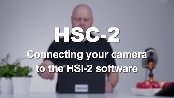 Connecting the Senop HSC-2 hyperspectral camera to the HSI-2 software