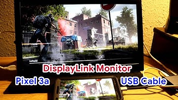 Pixel 3 to USB 3.0 Monitor