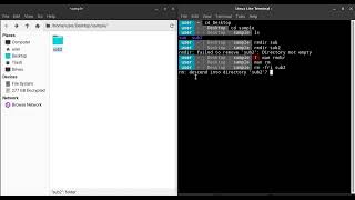 remove empty or non-empty directories from linux terminal [rmdir] | [rm]