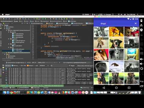 2-minute introduction to my Android app: Flickr Photo Search
