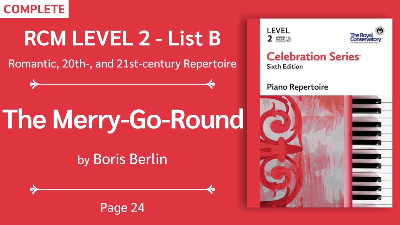 RCM Level 2 | The Merry-Go-Round - Boris Berlin